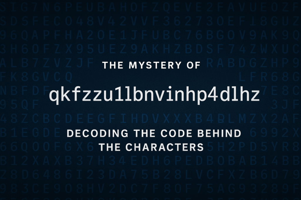 Unlocking the Secrets of qkfzzu1lbnvinhp4dlhz: A Deep Dive